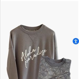 BN JAXSEA The Aloha Reversible Pullover Sweatshirt